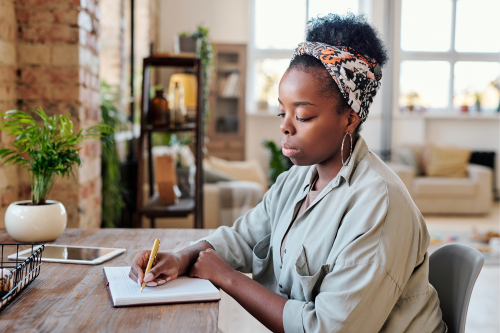 young woman job seeker